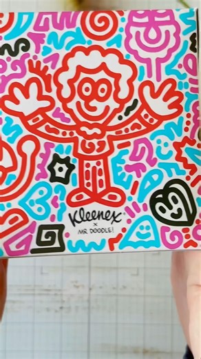 Upcycle & Recycle - Make handmade cards #cards #cardmaking #mrdoodle #kleenex #upcycle #papercrafts