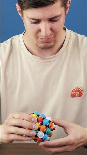Making Pop It Rubik’s Cube DIY. Craft Puzzle