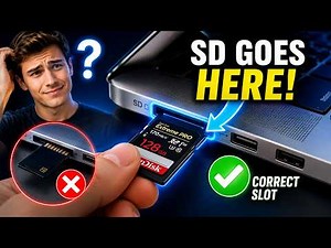 How To Insert SD Card in Laptop?