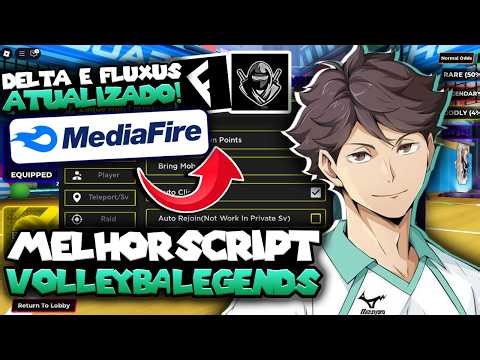 🏐SCRIPT VOLLEYBALL LEGENDS- INFINITE SPIN, TWINS STYLE, AUTO PLAY- HITBOX EXPANDER (Mobile/Pc)Roblox