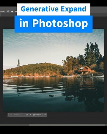 Generative Expand in Photoshop