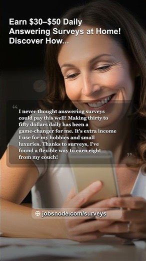 Earn $30–$50 Daily Answering Surveys at Home! Learn How to Make Money Online