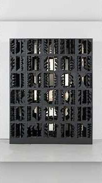 🖤 Louise Nevelson: How She Turned Trash into Timeless Art | Black Sculpture Magic ✨ #LouiseNevelson