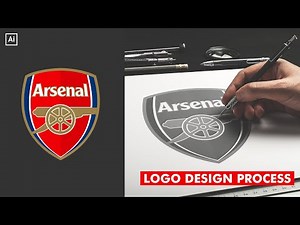 Arsenal Football Club Logo Design | Logo Design Process From Start To Finish