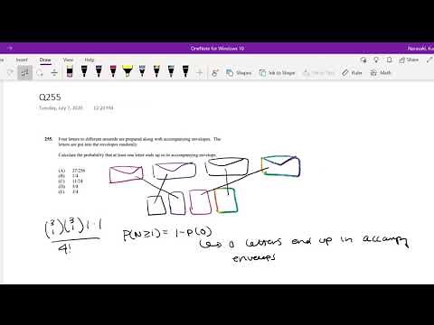 SOA Exam P Question 255 | Combinatorial Probability