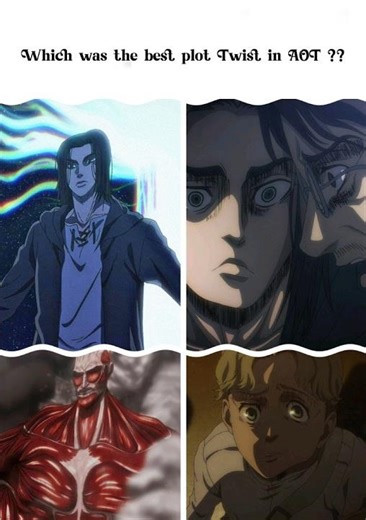 This AOT Twist Hit Different 💥#shorts #viral #anime