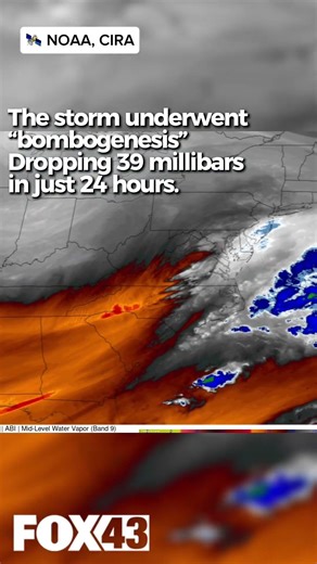 Satellite Imagery shows massive scale of historic nor’easter