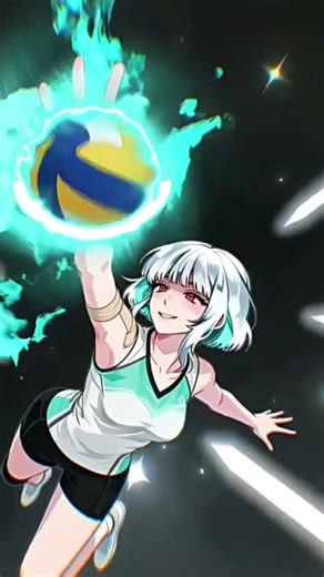 isabel spike animation #volleyball #story #animation