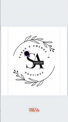 Boutique Logo Design tutorial on @canva