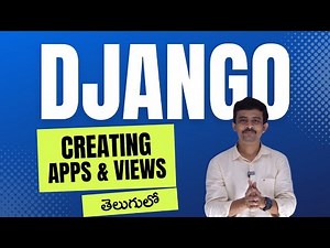 Python Django part -5 | Creating applications and views under django project | Telugu Web Guru