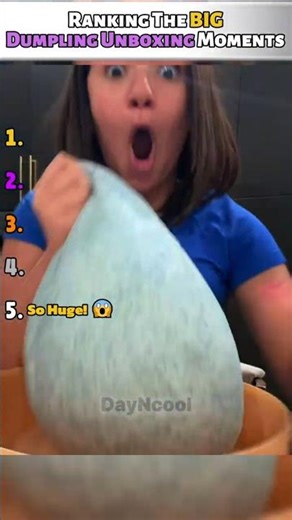Ranking The Best BIG Glitter Dumpling unboxing moments 🥟✨ #shorts #unboxing #glitterdumpling #usa