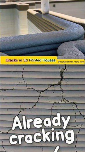 3D Printed Houses Already Cracking? The Hidden Problem in Future Construction Technology Explained!!