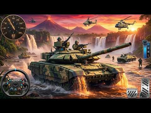 💥 Army Tank Driving Simulator 💥 Real Military Vehicle Challenge
