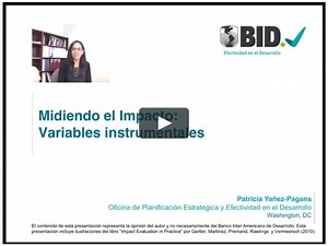 Lección 3. Midiendo el Impacto: Variables instrumentales