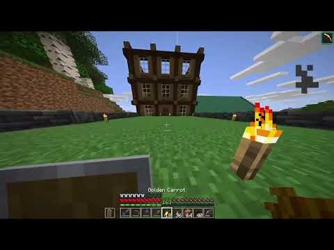 Let's Play Minecraft Episode 175: Building the Dining Hall Roof