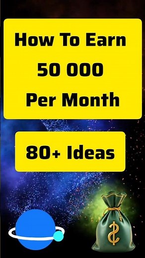 How To Earn 50 000 Per Month
