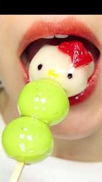 HELLO KITTY Dessert Mukbang ASMR So Cute And Satisfying