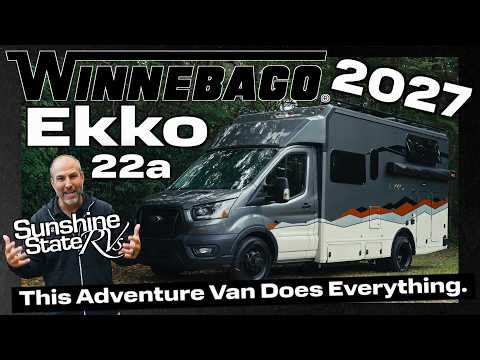 2027 Winnebago Ekko 22A Review | AWD Ford Transit Class C + Off-Grid Power
