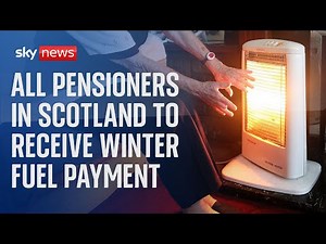Every pensioner in Scotland to receive winter fuel payment next year