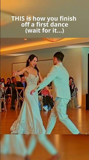 Epic WEDDING First Dance Finish!