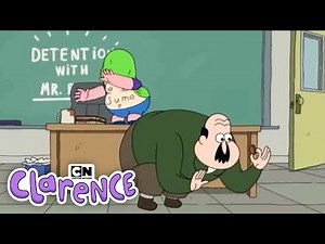 Sumo in Detention | Clarence | Cartoon Network