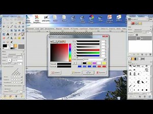 Видео-пособие. Анимированный снег в GAP GIMP.mp4