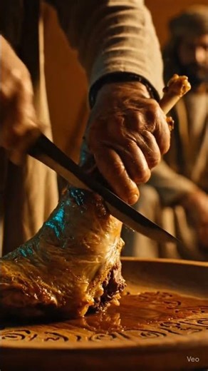 Unreal Arab ASMR 🍖 Knife Slices Roasted Meat | Ultra Realistic Cutting Sounds