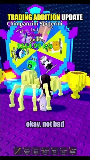 New Trading Addition Update Escape Tsunami for Brainrot #roblox #robloxedit #brainrot