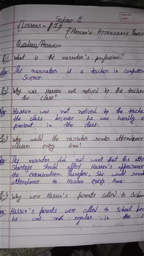 here is 12th class english chapter 1 short question if you want long question new session 202627tell