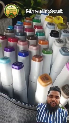 New Corslet 60 colour markers Manzari Network #shorts