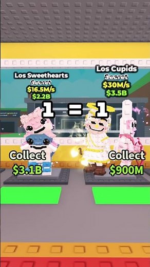 Real value of Los Sweethearts 🤯 | Roblox Steal a Brainrot #roblox #stealabrainrot #shorts #trading