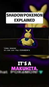 Shadow Pokémon Explained