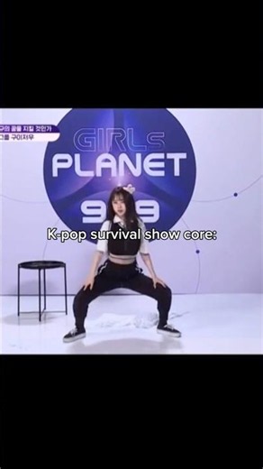 K-pop survival show core: