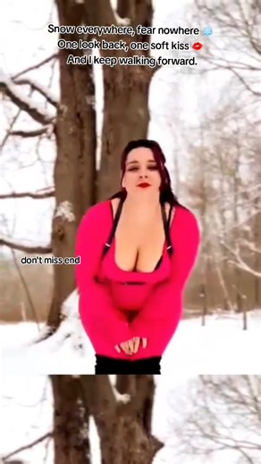 Snow everywhere, fear nowhere ❄️ One look back, one soft kiss 💋 And I keep walking forward. #SnowWalk #WinterVibes #CinematicMood #BeautyInMotion #WalkStyle #ForYou @Jai_The_Explorer