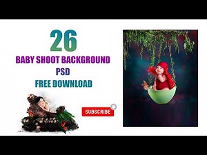Small Baby Photoshoot Backgrounds Psd Free Download