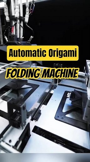 Origami Folding Bot: Turning Paper into Art with Engineering!
