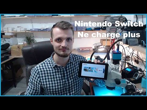 Nintendo Switch/Lite ne charge plus/S'allume plus - Connecteur de charge