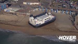 Did you know you can fly on the WORLD'S only passenger Hovercraft service from Portsmouth? 😲🙌 Enjoy a unique day out on the Isle of Wight in under 10 minutes 😊🌊 | Hovertravel Ltd