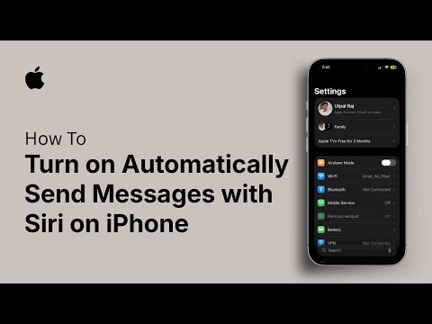 How to Turn on Automatically Send Messages with Siri on iPhone
