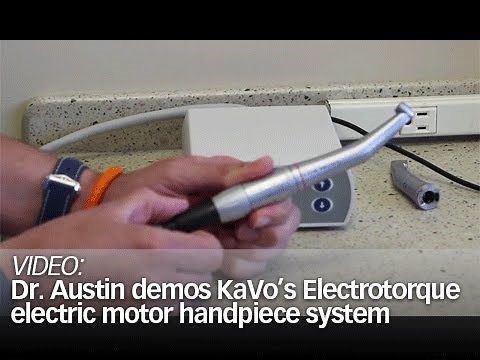 "Pearls" Enhanced: Dr. Austin demos KaVo's Electrotorque electric motor handpiece system