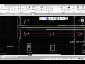 BEAM DETAILING WITH AUTOCAD MADE EASY PART 1