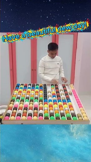 color ball game.Fun ball stacking challenge part 3