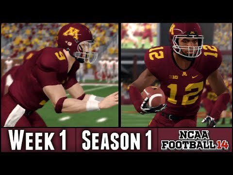 NCAA Football 14 Dynasty - Week 1 vs UNLV - Season 1 Opener