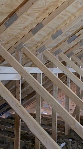 Airflow is paramount to great air quality and it's usually lacking in attic spaces. This contractor swears he doesn't nickel and dime customers. Why should baffles be in this attic space? While generally recommended, this is crazy 🤣🤣🤣 #mold #attic #newbuild #homebuilder #airflow | Alpha Air Quality