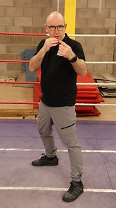 Takes a cool head to block an incoming power back hand with your weaker lead arm...this is a good way of absorbing the power 👍 | MyBoxingCoach