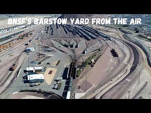 BNSF's Barstow Yard From The Air