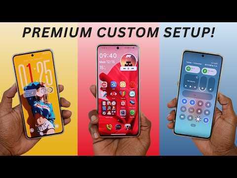 HyperOS 3.0 Customisation 🔥 | Clean, Premium & Smooth UI Setup!