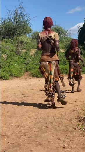 The Hamar Bull Jump" #ethiopia #africantribe #ceremony #omovalleytribes