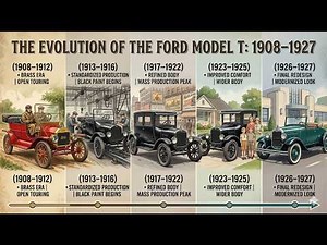 Ford Model T Evolution (1908–1927) | The Car That Changed The World