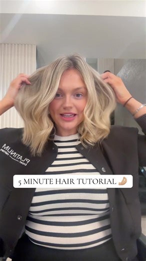 5 Minute Hair Tutorial for Effortless Glam
